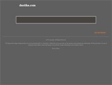 Tablet Screenshot of dustiha.com